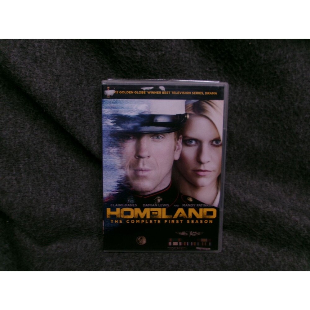Homeland The Complete First Season DVD Claire Danes Damian Lewis 4-Disc Set